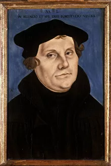Martin Luther, 1529 (oil on canvas)