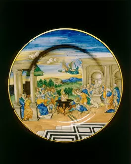 Meteorlogical Gallery: Martyrdom of Saint Cecilia, plate