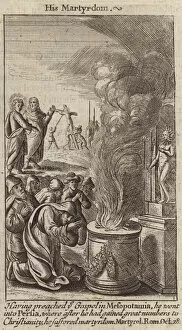 Martyrdom of St Jude (engraving)