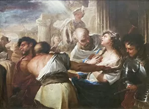 Group Of Persons Gallery: The martyrdom of St Lucy, 1659, Luca Giordano (oil on canvas)