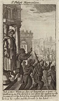 Martyrdom of St Philip (engraving)