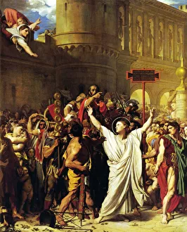 Painte Gallery: The Martyrdom of St. Symphorian, 1834 (oil on canvas)