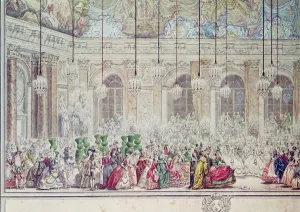 The Masked Ball at the Galerie des Glaces on the Occasion of the Marriage of the The Masked Ball at the Galerie des Glaces on the Occasion of the Marriage of the