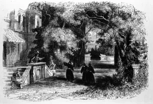 Three Masked Guests, scene from Don Giovanni (engraving) Three Masked Guests, scene from Don Giovanni (engraving)