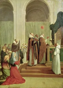The Mass of St. Martin of Tours, 1654 (oil on canvas) The Mass of St. Martin of Tours, 1654 (oil on canvas)