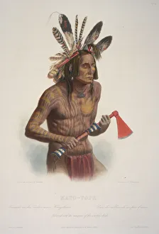 Mato-Tope, Adorned with the insignia of his warlike deeds Mato-Tope, Adorned with the insignia of his warlike deeds