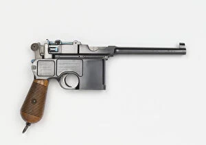 Omdurman Collection: Mauser C96 7. 63 mm pistol, 1898