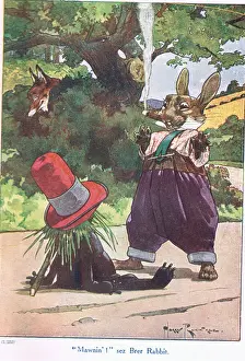 Mawnin says Brer Rabbit (colour litho) Brer Rabbit (gouache on paper) Mawnin says Brer Rabbit (colour litho) Brer Rabbit (gouache on paper)