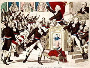 Maximilian Robespierre at the Convention (Seance of 19 Thermidor 1794), Jean Lambert (Jean-Lambert) Maximilian Robespierre at the Convention (Seance of 19 Thermidor 1794), Jean Lambert (Jean-Lambert)
