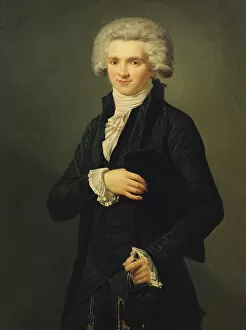 Maximilien de Robespierre (1758-94) 1791 (oil on canvas)