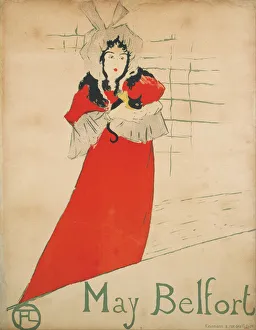 May Belfort (nee May Egan) (Poster) - Oeuvre de Henri de Toulouse Lautrec May Belfort (nee May Egan) (Poster) - Oeuvre de Henri de Toulouse Lautrec