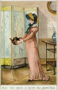 May you have a Quite too Happy Time, 1881 (chromolitho) May you have a Quite too Happy Time, 1881 (chromolitho)