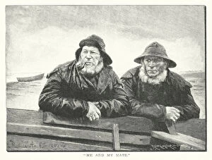 Amitie Gallery: 'Me and My Mate'(engraving)