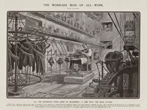Household Chores Gallery: Mechanisation of housework (litho)