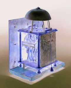 Mechanism of a Charles II Thirty Hour Longcase Clock, c.1680 (mixed media) Mechanism of a Charles II Thirty Hour Longcase Clock, c.1680 (mixed media)