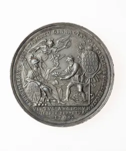 Medal Commemorating British Victories, 1704 (silver) Medal Commemorating British Victories, 1704 (silver)
