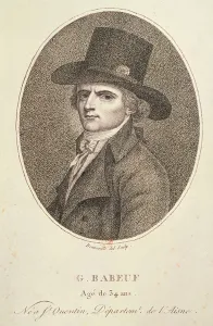 Medallion Portrait of Francois Noel (1760-97) known as Gracchus Babeuf, 1794 (engraving) Medallion Portrait of Francois Noel (1760-97) known as Gracchus Babeuf, 1794 (engraving)