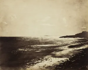 Mediterranean with Mount Agde, 1857 (albumen print) Mediterranean with Mount Agde, 1857 (albumen print)