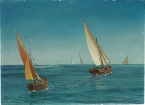 On the Mediterranean (oil on paper laid down on board) On the Mediterranean (oil on paper laid down on board)
