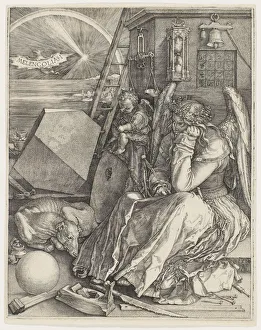 Melencolia I, 1514 (engraving) Melencolia I, 1514 (engraving)