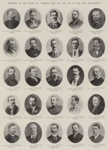 Members of the House of Commons who did not sit in the Last Parliament (b/w photo) Members of the House of Commons who did not sit in the Last Parliament (b/w photo)
