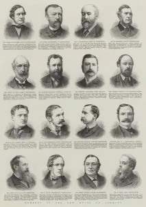 Members of the New House of Commons (engraving) Members of the New House of Commons (engraving)