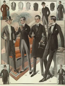 1920's men's fashion pictures clearance