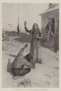 The Mermaid of Lighthouse Point, by Bret Harte (litho) The Mermaid of Lighthouse Point, by Bret Harte (litho)