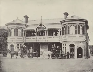 Metropolitan Fire Brigade Station, Adelaide (b/w photo) Metropolitan Fire Brigade Station, Adelaide (b/w photo)