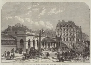 Metropolitan Railway Western Extension, the Paddington Station (engraving) Metropolitan Railway Western Extension, the Paddington Station (engraving)