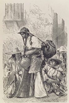 Mexican Water-Carrier, from The Ancient Cities of the New World, by Cluade-Joseph-Desire Mexican Water-Carrier, from The Ancient Cities of the New World, by Cluade-Joseph-Desire