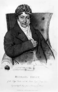 Michael Kelly, frontispiece from Reminiscences of Michael Kelly' Michael Kelly, frontispiece from Reminiscences of Michael Kelly'