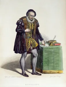 Michel Eyquem de Montaigne (1533-92) from Le Plutarque Francais by E Michel Eyquem de Montaigne (1533-92) from Le Plutarque Francais by E