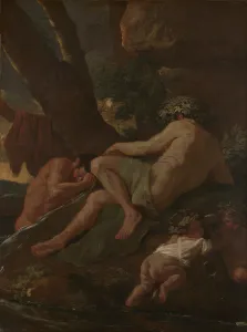 Midas Washing at the Source of the Pactolus, c.1627 (oil on canvas) Midas Washing at the Source of the Pactolus, c.1627 (oil on canvas)