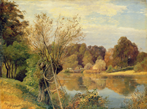 At the Mill, 1830 (oil on paper mounted on card) At the Mill, 1830 (oil on paper mounted on card)