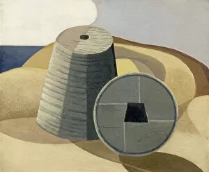 Paul Nash Gallery: Mineral Objects, 1935 (oil on canvas)