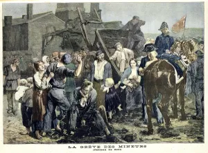 The Miners Strike in Carmaux, from Le Petit Journal, 1st October 1892 The Miners Strike in Carmaux, from Le Petit Journal, 1st October 1892
