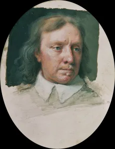 Miniature of Oliver Cromwell (unfinished) (see also 67602) Miniature of Oliver Cromwell (unfinished) (see also 67602)