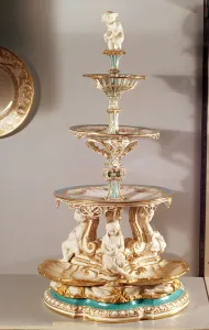 Minton table centre-piece by Jeannot, 1851 (ceramic) Minton table centre-piece by Jeannot, 1851 (ceramic)