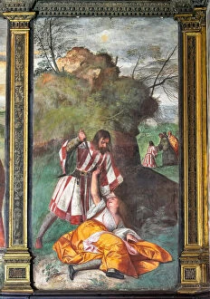 Miracle of the Jealous Husband, 1511 (fresco)