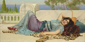 Classicist Gallery: Mischief and Repose, 1909 (oil on canvas)