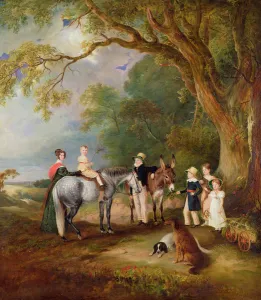 Miss Catherine Herrick with her Nieces and Nephews, the Five Elder Children of the Rev Miss Catherine Herrick with her Nieces and Nephews, the Five Elder Children of the Rev