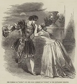 Miss Cushman as 'Romeo,' and Miss Susan Cushman as 'Juliet Miss Cushman as 'Romeo,' and Miss Susan Cushman as 'Juliet