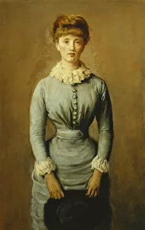 Miss Evelyn Otway, 1880 (oil on canvas)