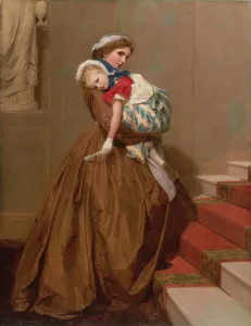 Miss Lily's Return from the Ball, 1866 (pair of 75156) Miss Lily's Return from the Ball, 1866 (pair of 75156)