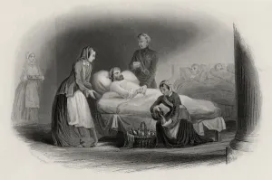 Miss Nightingale and the nurses in the East (engraving) Miss Nightingale and the nurses in the East (engraving)
