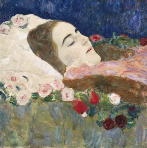 Miss Ria Munk on her Deathbed; Fraulein Ria Munk auf dem Totenbett, c Miss Ria Munk on her Deathbed; Fraulein Ria Munk auf dem Totenbett, c