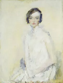 Images Dated 21st January 2012: Miss Winifred Barnes, (oil on canvas)