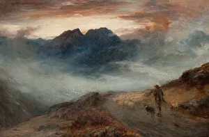 Mist on the Mountains, 19th century (oil on canvas) Mist on the Mountains, 19th century (oil on canvas)