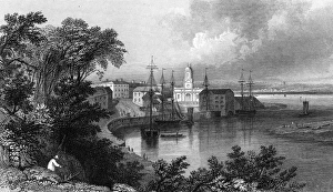 Mistley Quay, near Harwich, Essex, engraved by John Rogers, 1832 (engraving) Mistley Quay, near Harwich, Essex, engraved by John Rogers, 1832 (engraving)